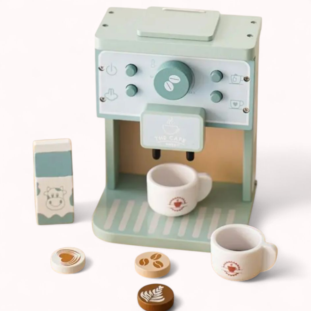 Fából készült kávéfőző