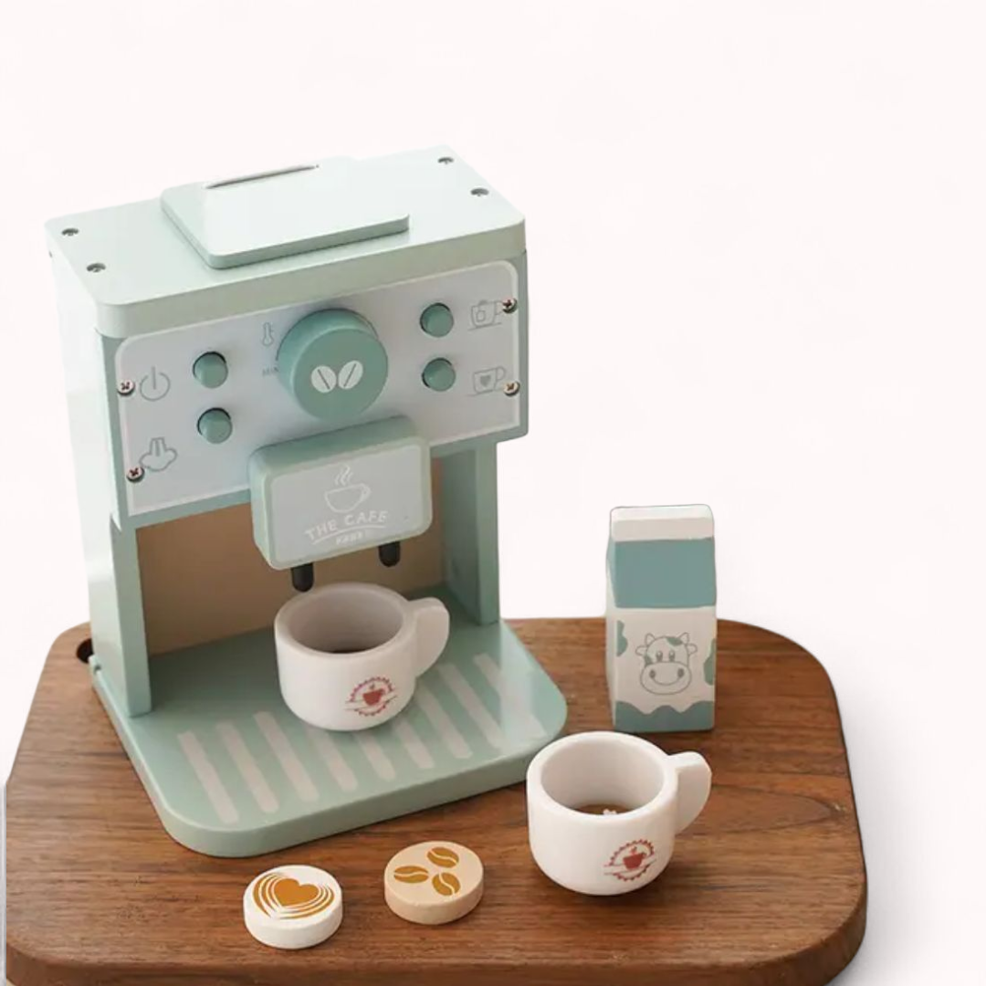 Fából készült kávéfőző