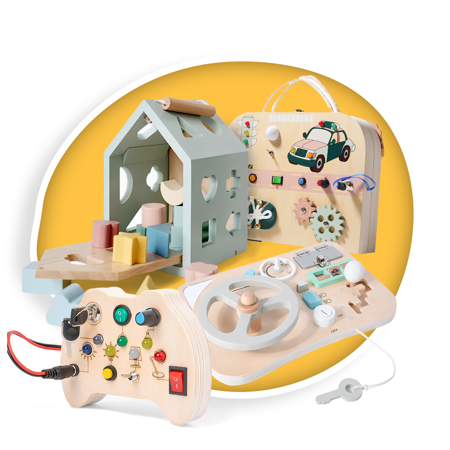 Montessori Fa Hangszerkészlet image