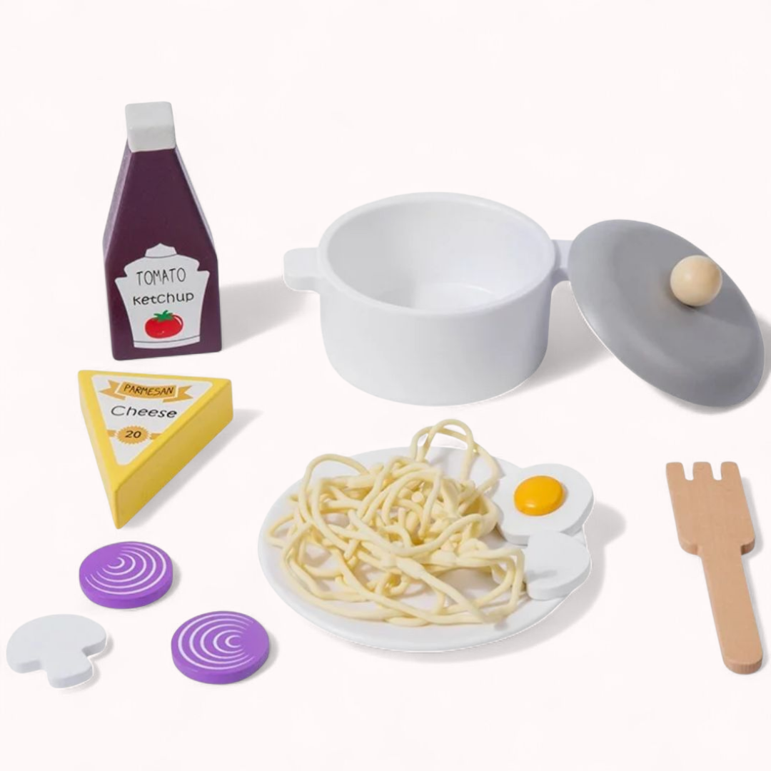 Montessori spagetti szett
