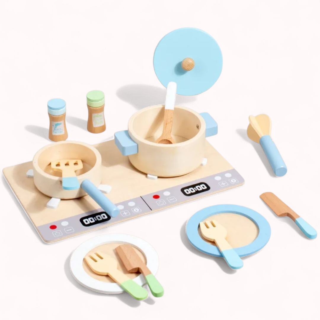 Fából készült főzőkészlet