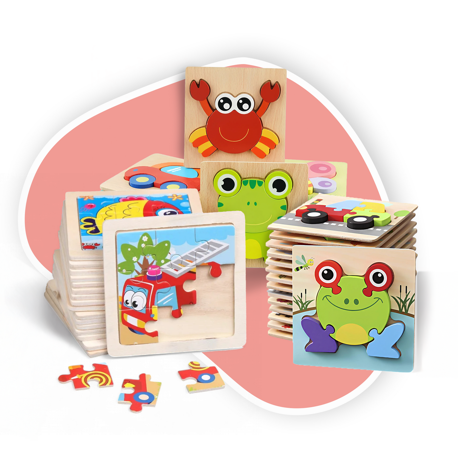 Foglalkoztató montessori 3D kirakó image